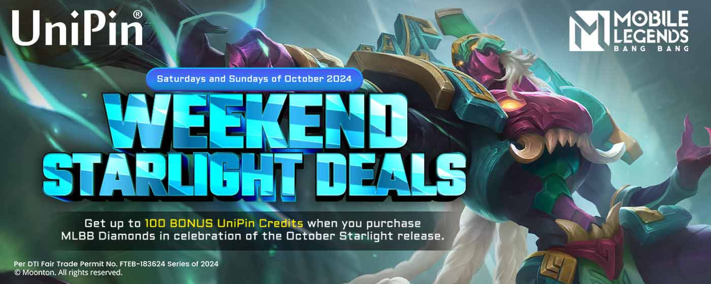October Weekend Starlight Deals (PH)